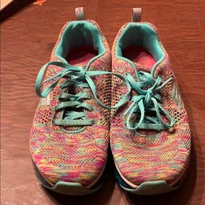 Rainbow sketchers sneakers